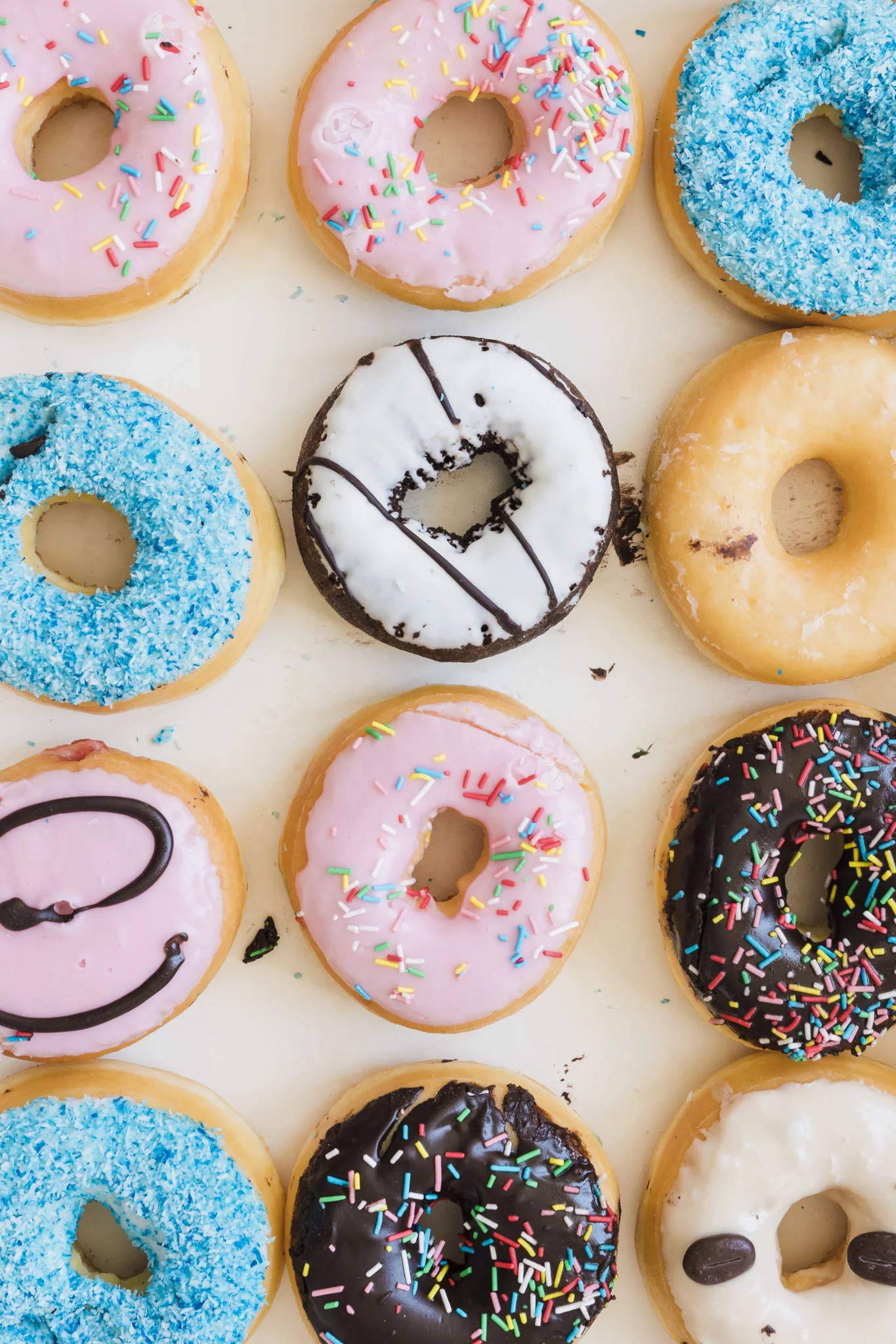row-various-delicious-donuts